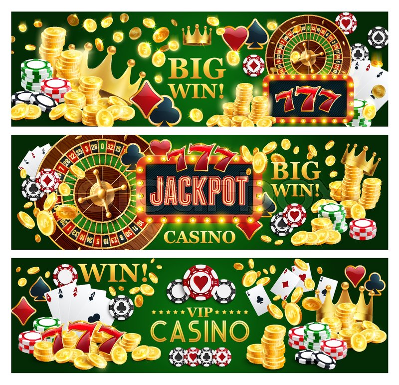 Online Casino Jackpot Gamble Game Stock Vector Colourbox 800x771 Online Casino Jackpot Gamble Game Stock Vector Colourbox