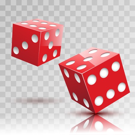 Two Red Dices On Transparent Background Gambling Vector 450x450 Two Red Dices On Transparent Background Gambling Vector