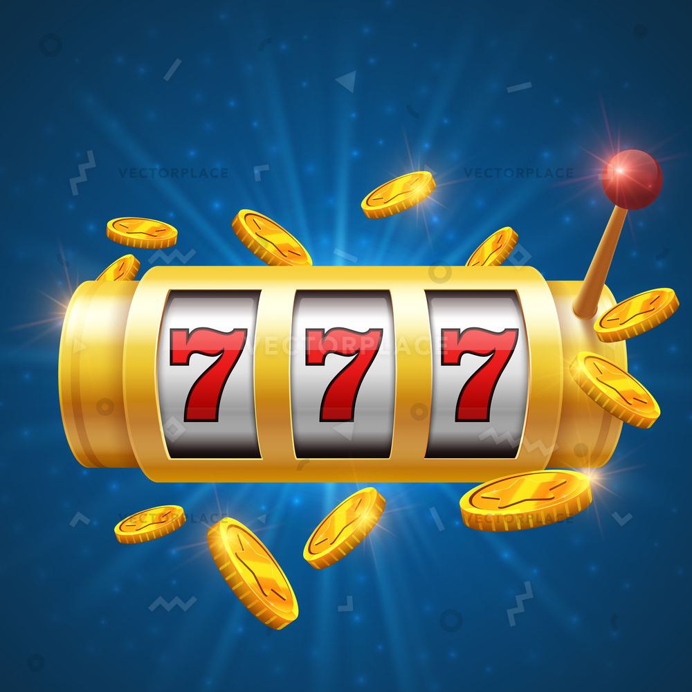 Winner Gambling Background Slot Machine Casino Vector Illustration 1000x1000 Winner Gambling Background Slot Machine Casino Vector Illustration