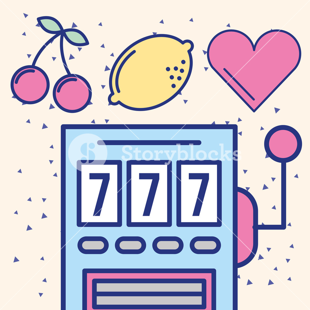 Slot Machine Jackpot Casino Gambling Vector Illustration Royalty 1000x1000 Slot Machine Jackpot Casino Gambling Vector Illustration Royalty