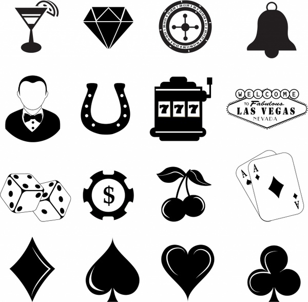 Casinogambling Icons Free Vector In Adobe Illustrator 600x588 Casinogambling Icons Free Vector In Adobe Illustrator