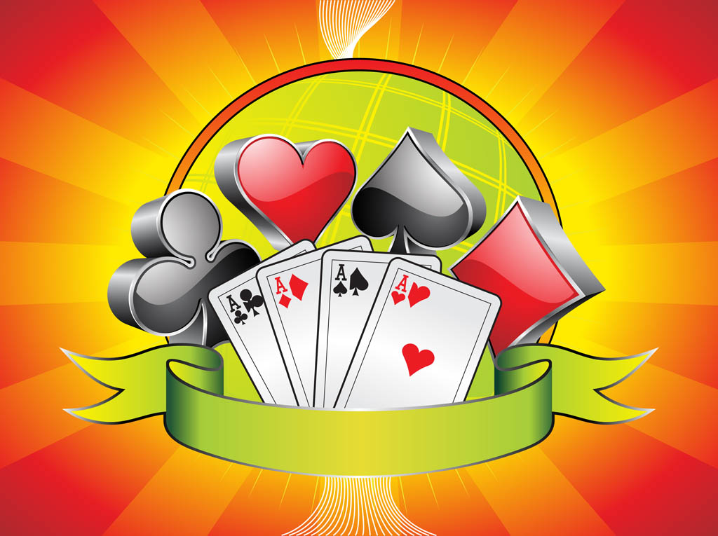 Card Games Background Vector Art Graphics 1024x765 Card Games Background Vector Art Graphics