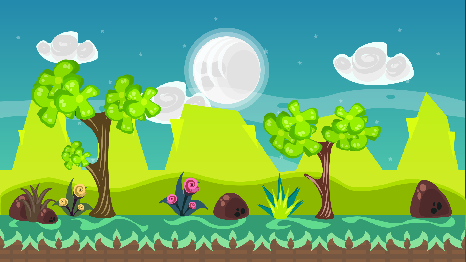 Vector Game Background 1924x1082 Vector Game Background