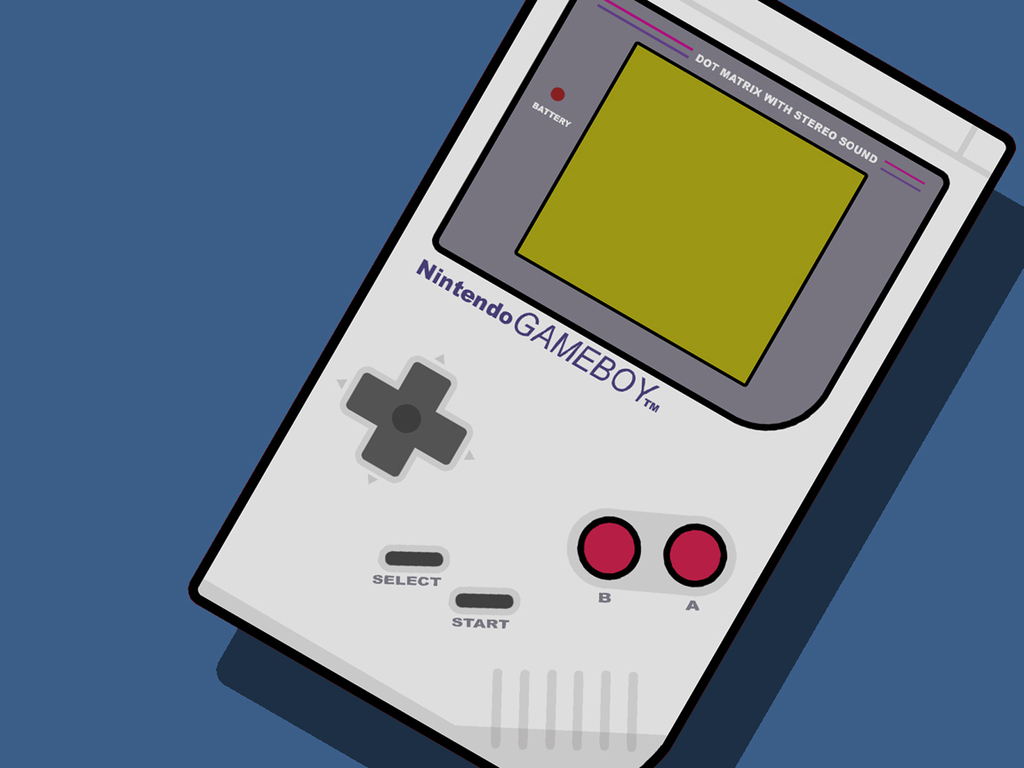 1024x768 Gameboy Vector