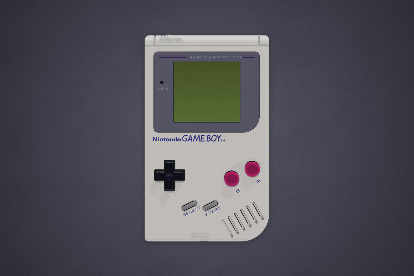 1400x933 Photorealistic Vector Art Game Boy