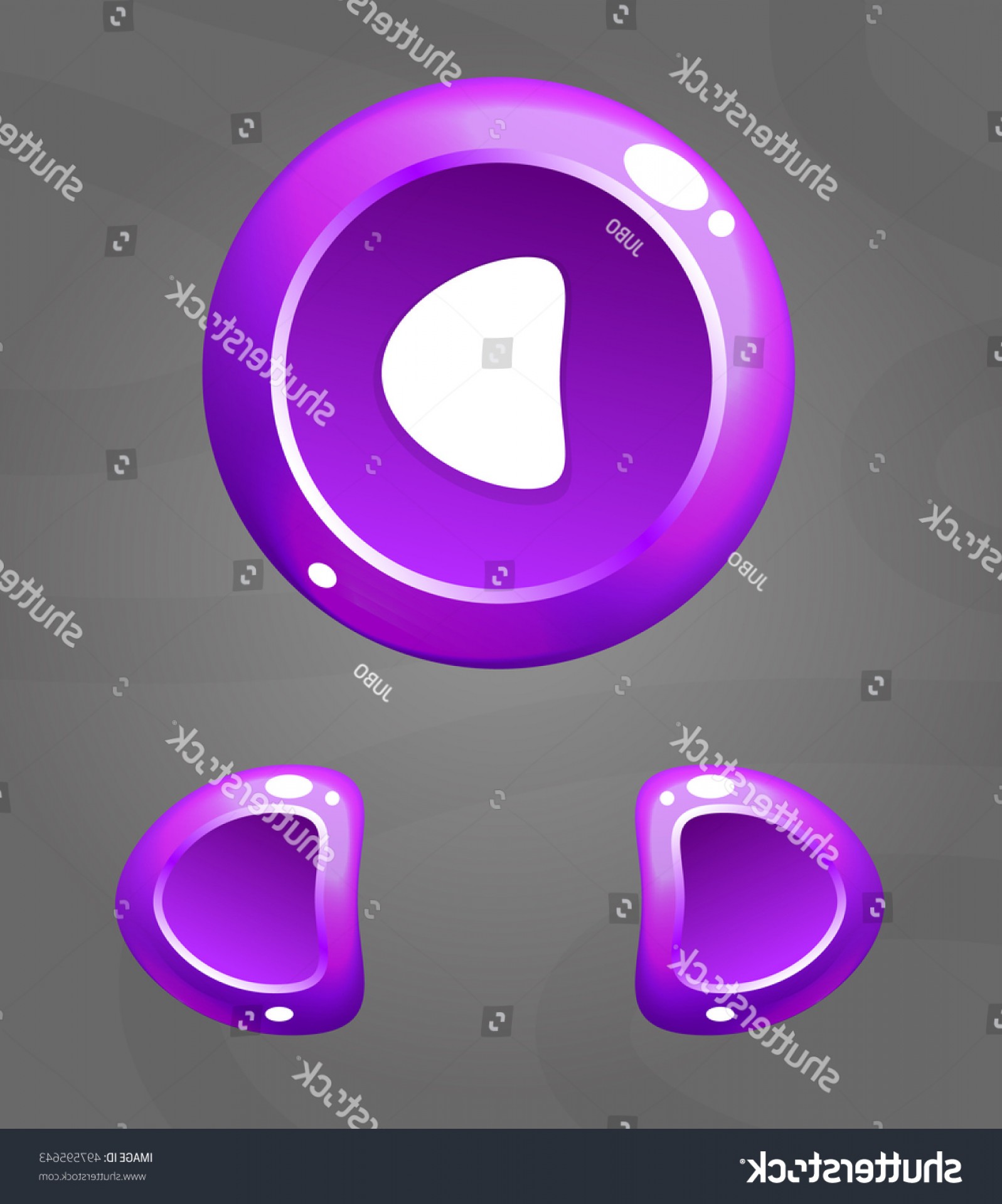 Cartoon Purple Buttons Vector Ui Game Handandbeak 1597x1920 Cartoon Purple Buttons Vector Ui Game Handandbeak