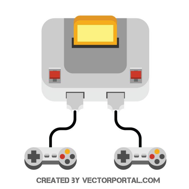 660x660 Game Console Vector Graphics
