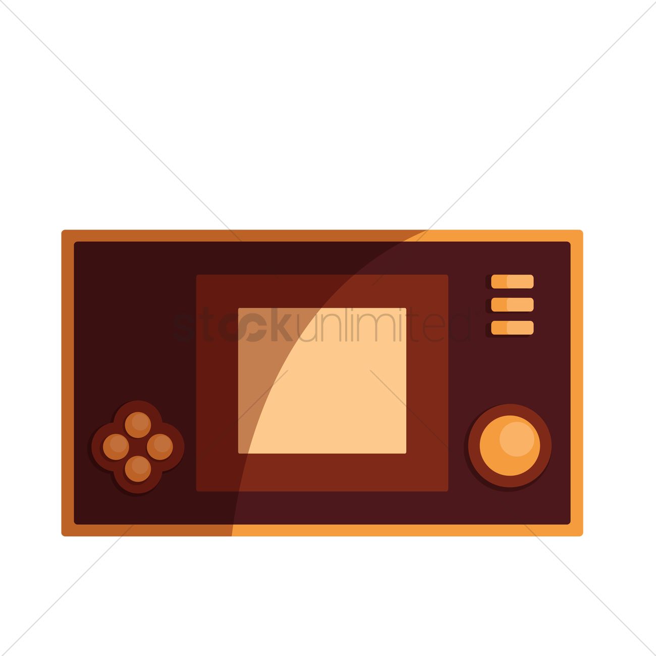 1300x1300 Free Vintage Game Console Vector Image