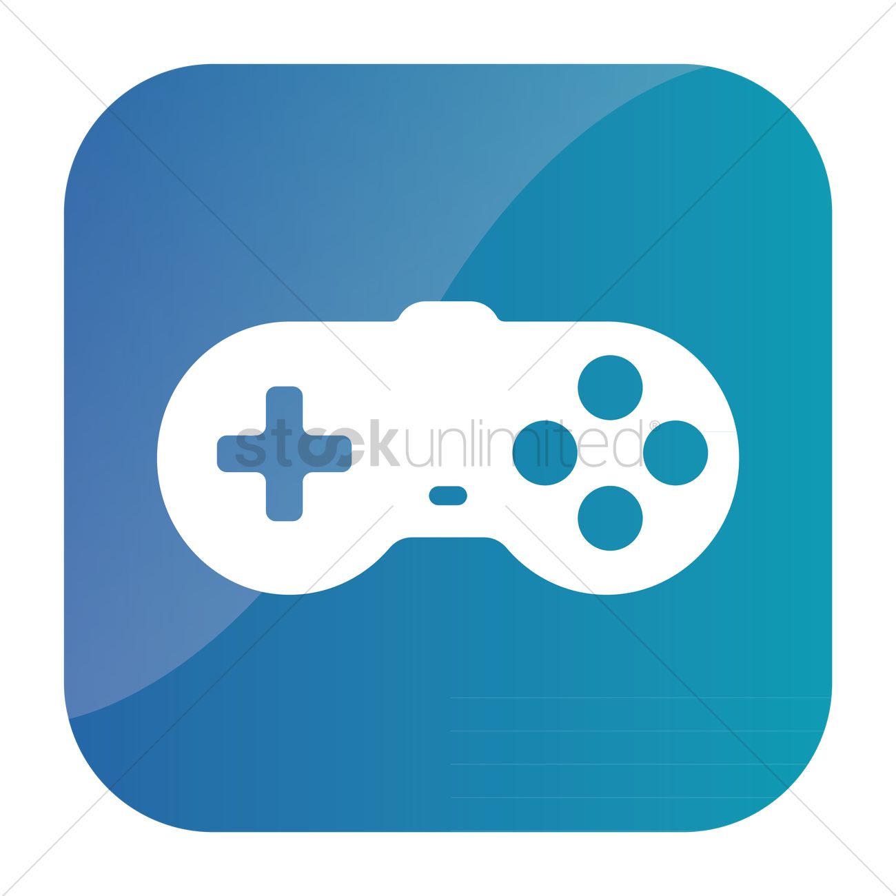 Game Controller Icon Vector Image 1300x1300 Game Controller Icon Vector Image