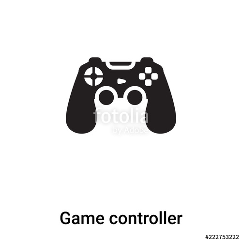 Game Controller Icon Vector Isolated On White Background, Logo 500x500 Game Controller Icon Vector Isolated On White Background, Logo