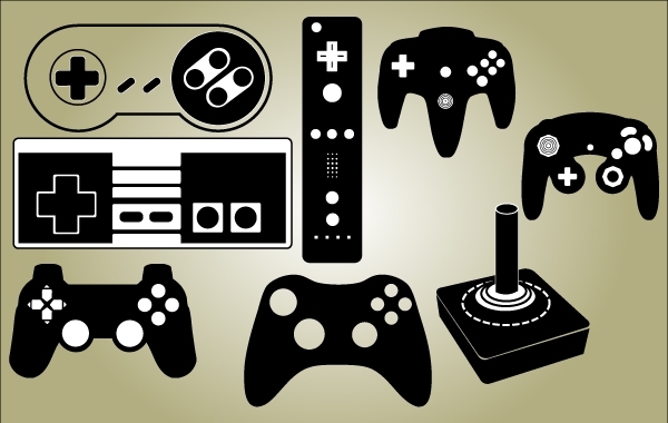 Free Vectors Game Controller Set Vector Geekdraw 600x380 Free Vectors Game Controller Set Vector Geekdraw