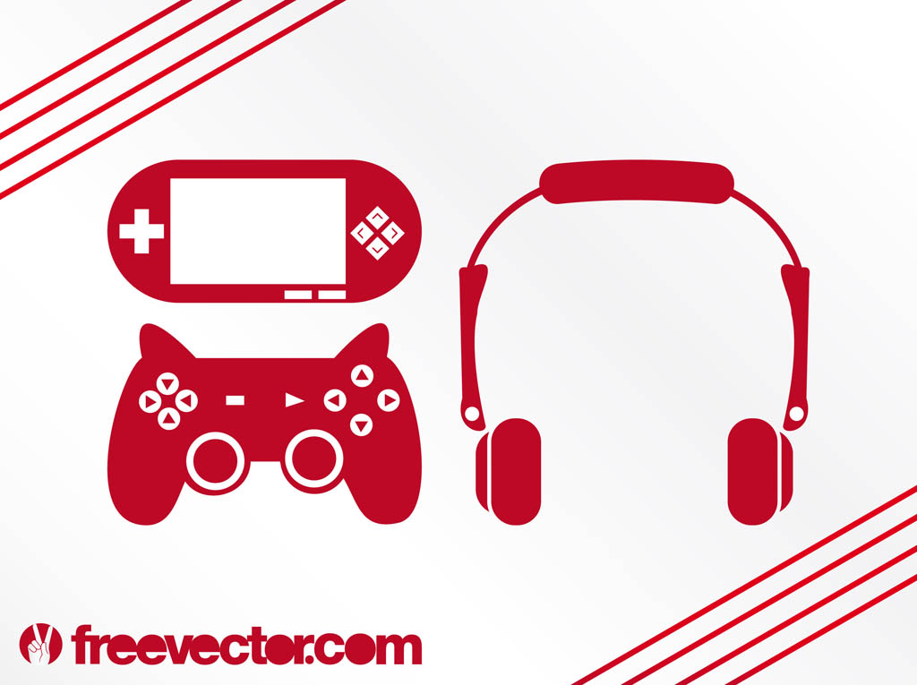 1024x765 Game Icons Vector Art Graphics