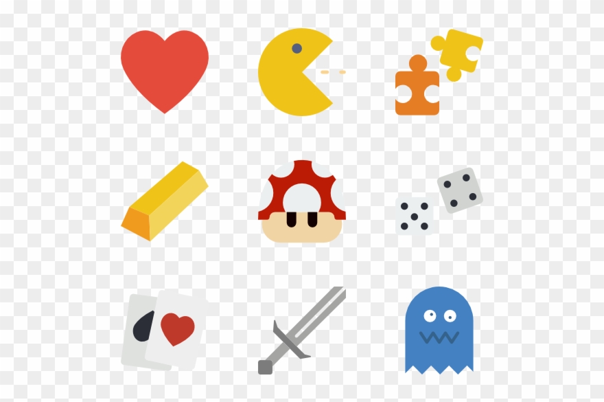880x585 Games Packs Vector Png