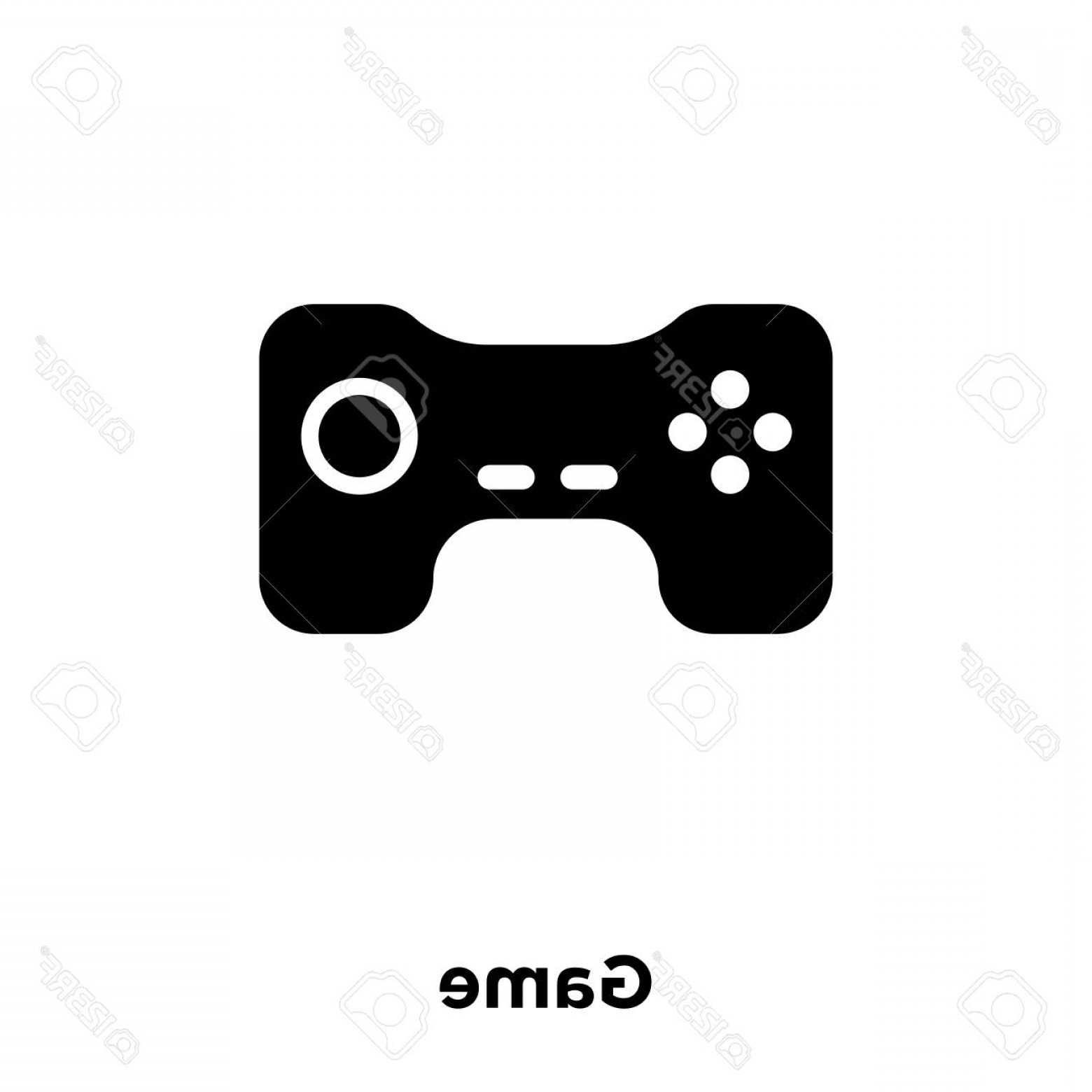 1560x1560 Photostock Vector Game Icon Vector Isolated On White Background