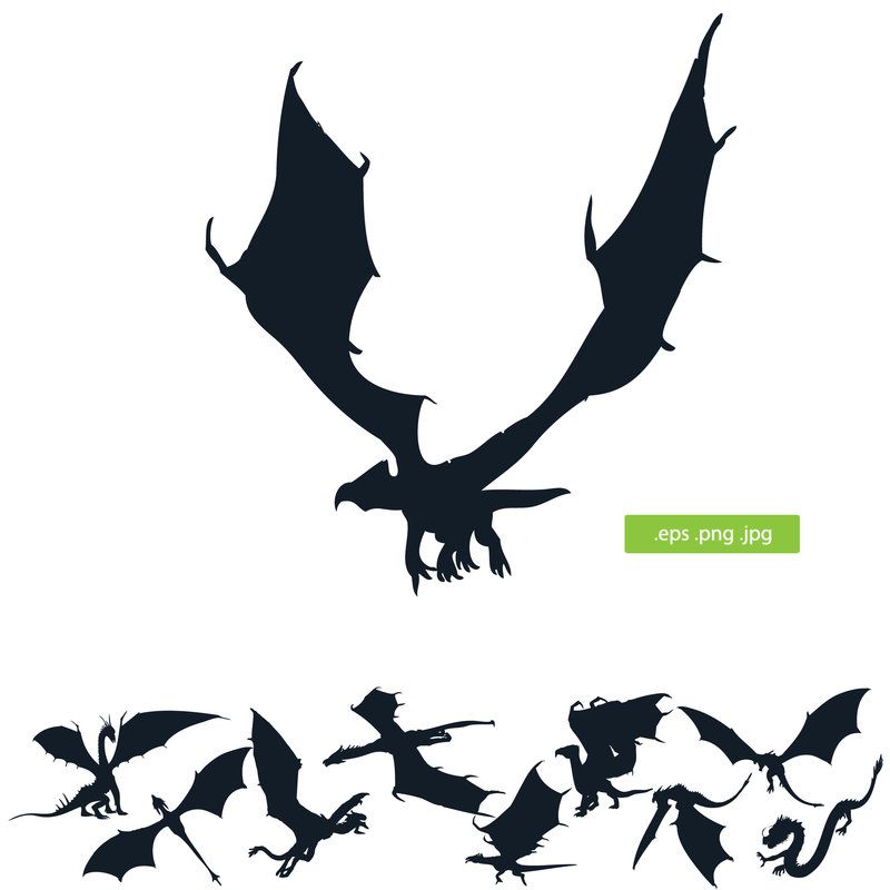 Download Game Of Thrones Dragon Vector at Vectorified.com ...