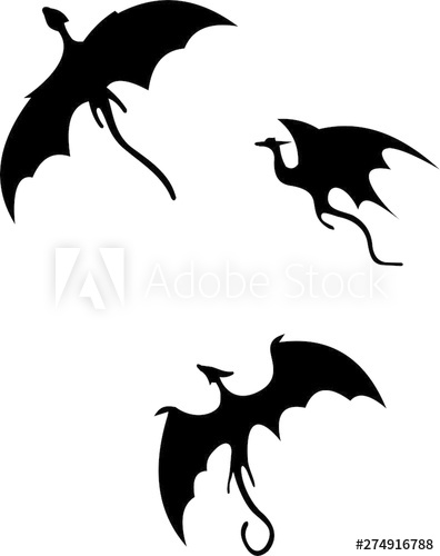 Game Of Thrones Dragon Vector at Vectorified.com | Collection of Game ...
