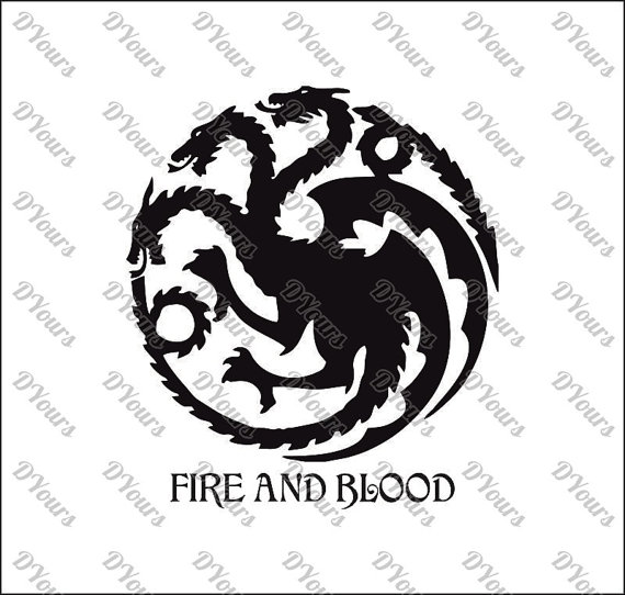 Targaryen House Game Of Thrones Vector 570x542 Targaryen House Game Of Thrones Vector