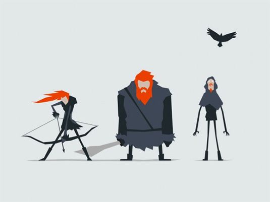 You'll Love This Minimal Game Of Thrones Vector Art Graphic 535x401 You'll Love This Minimal Game Of Thrones Vector Art Graphic