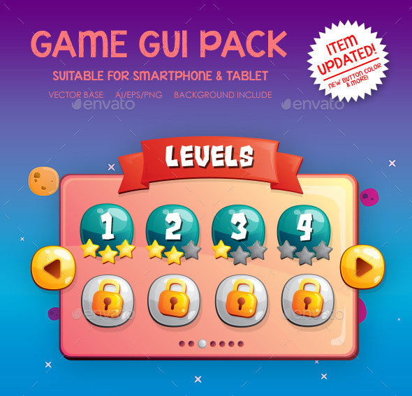 590x567 Fantastic Game Ui Hud Elements Bashooka