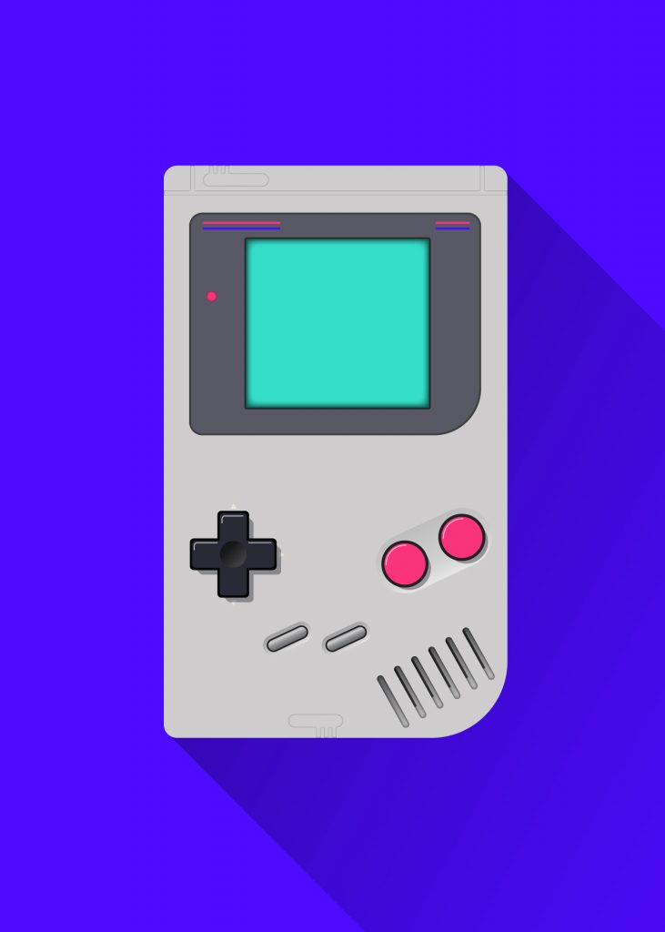 731x1024 Game Boy Vector Pierre Piech Illustration
