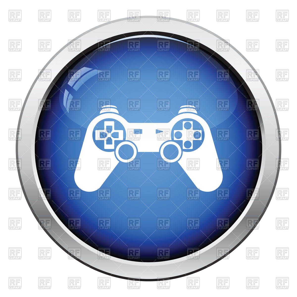 Icon Of Gamepad Vector Image Of Objects Angelp 1200x1200 Icon Of Gamepad Vector Image Of Objects Angelp