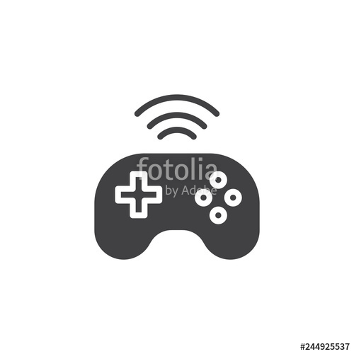 Wireless Console Gamepad Vector Icon Filled Flat Sign For Mobile 500x500 Wireless Console Gamepad Vector Icon Filled Flat Sign For Mobile
