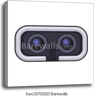 382x390 Virtual Reality Headset For Gaming And Entertainment Vector Icon