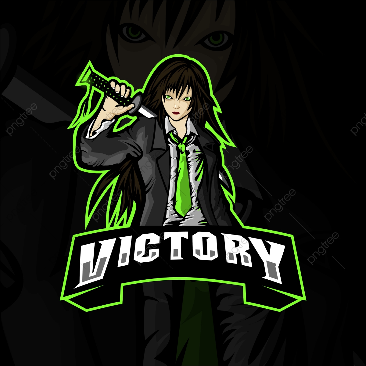 1200x1200 Victory Gaming Logo For Esport Team Squad Streaming Etc, Logo