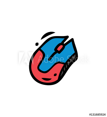 458x500 Gaming Mouse Doodle