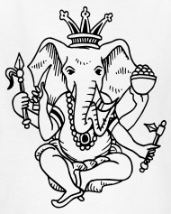 190x237 Ganesha Vector Kids' T Shirt Spreadshirt