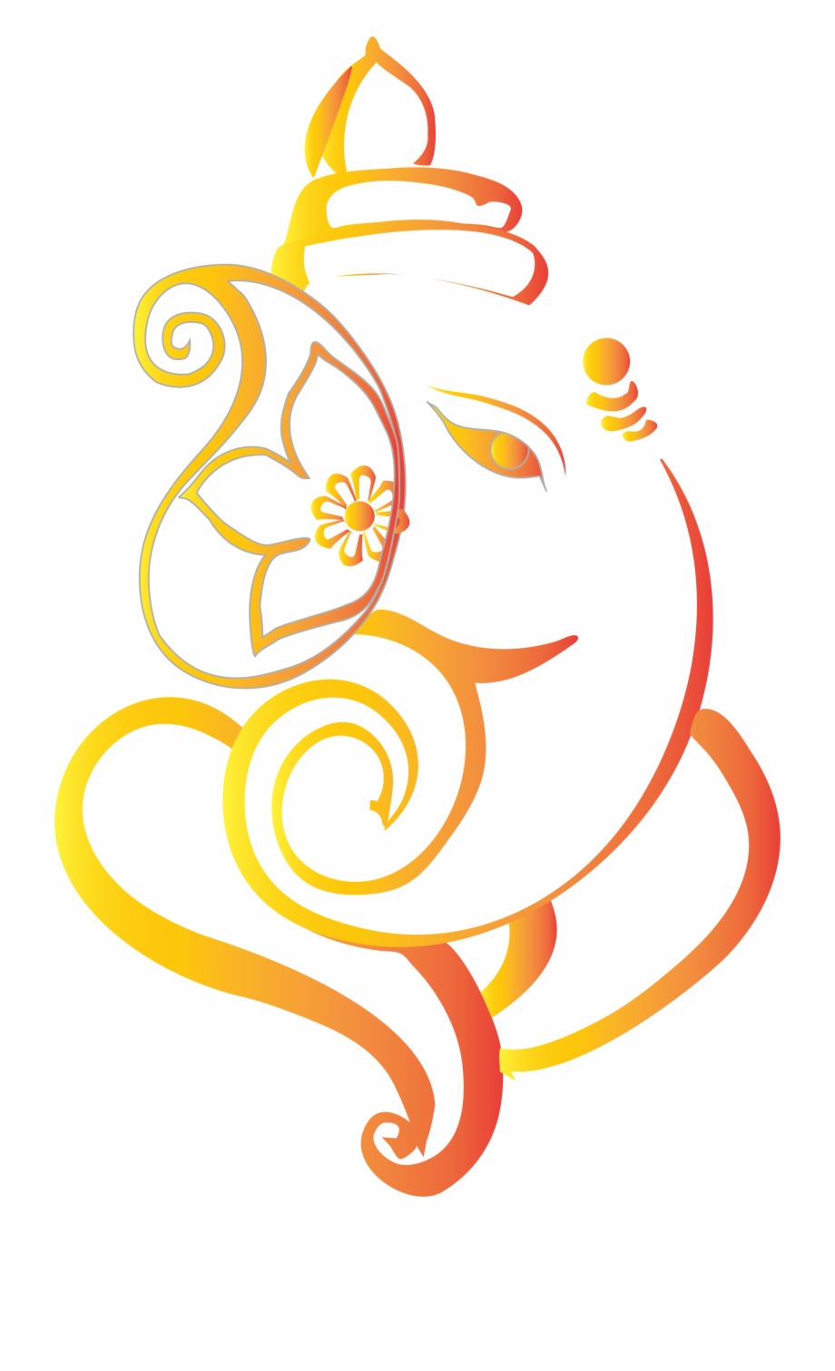 920x1511 Lord Ganesha Vector Png Free Png Images Clipart Download
