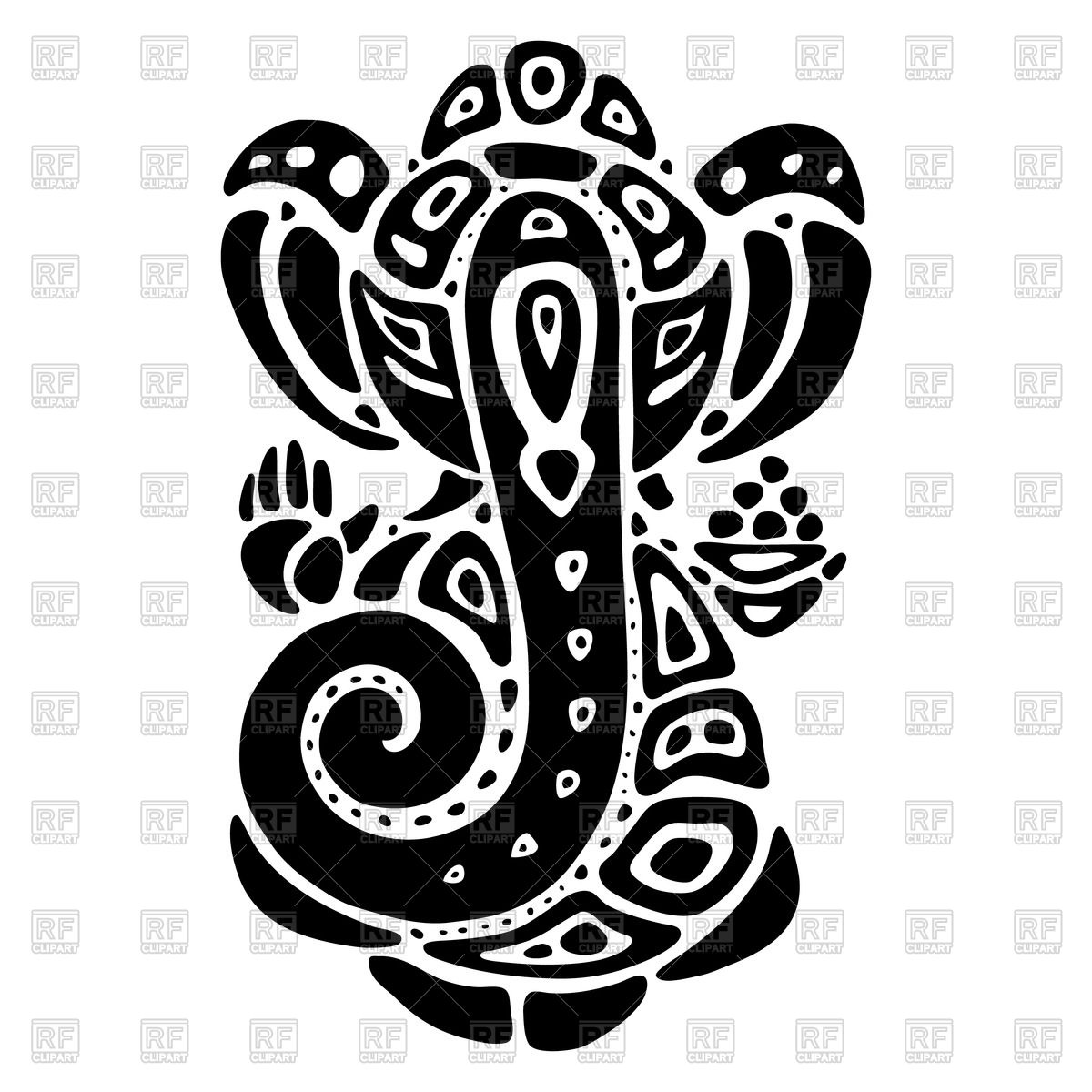 1200x1200 Silhouette Of Ganesha Vector Image Of Signs, Symbols, Maps