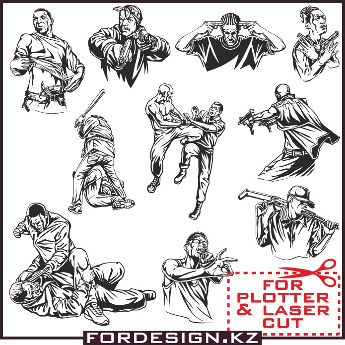 695x695 Gangster Vector Download Free Selection Of Vector Bandits