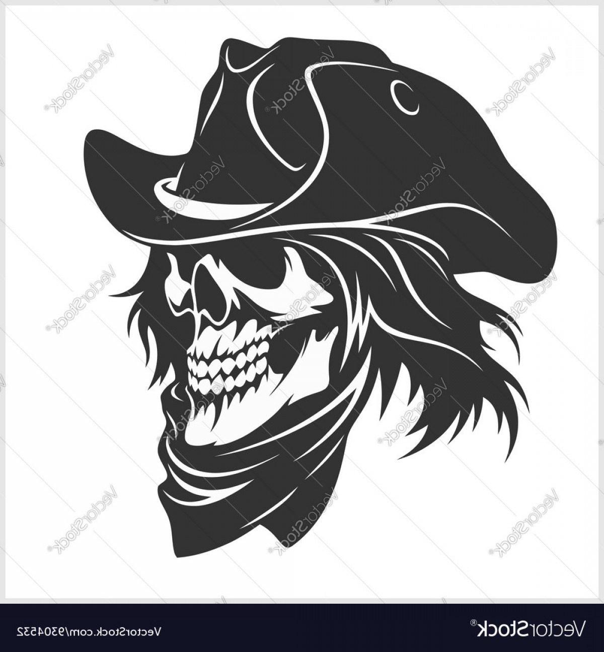 1200x1296 Skull In Hat Gangster Vector Soidergi