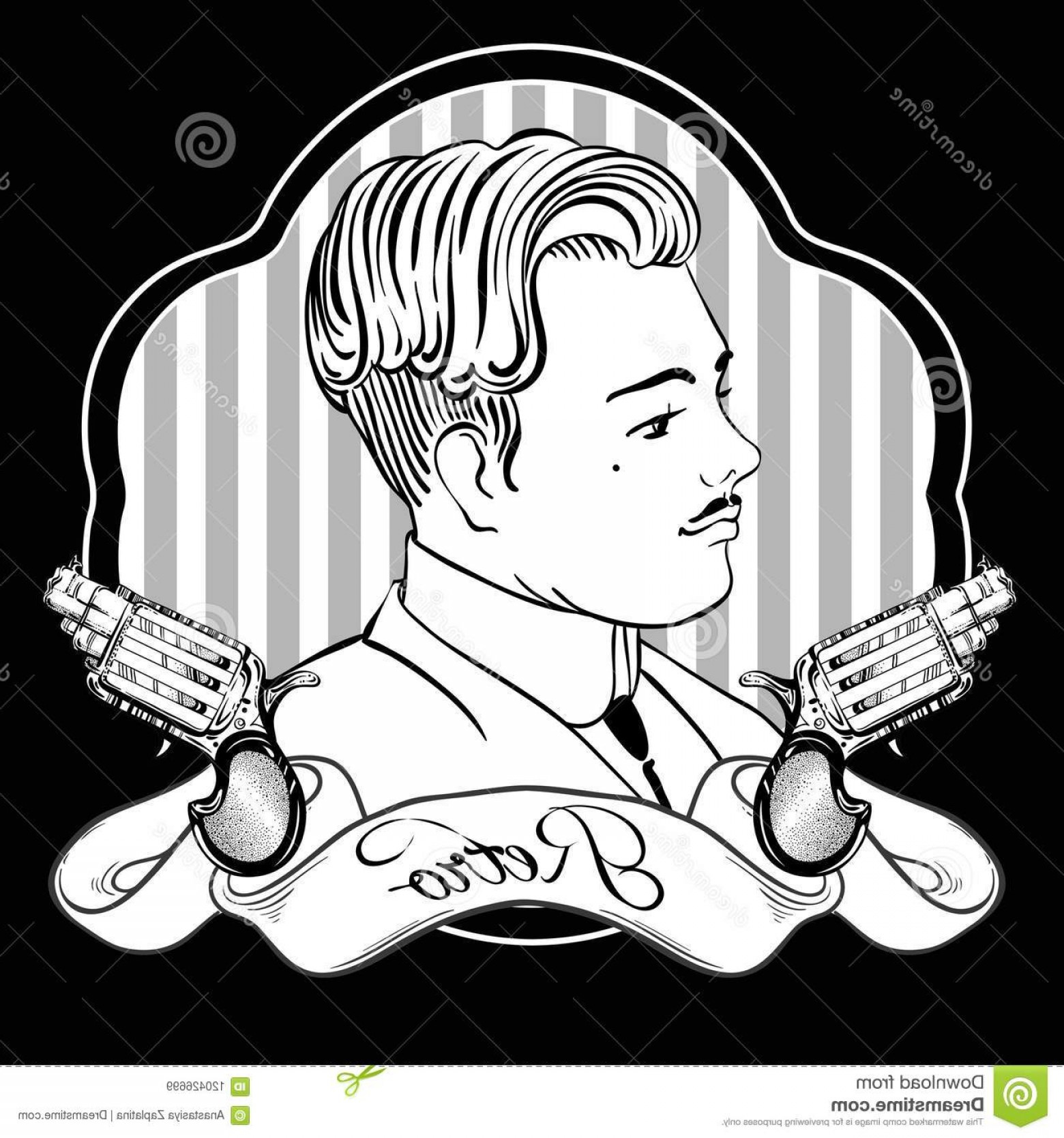 1560x1668 Vector Black Baby Gangster Handandbeak