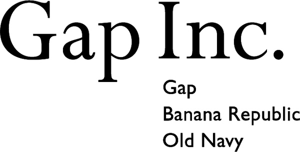600x304 Gap Inc Free Vector In Encapsulated Postscript