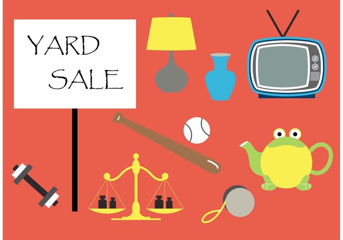 700x490 Yard Sale Vector Elements