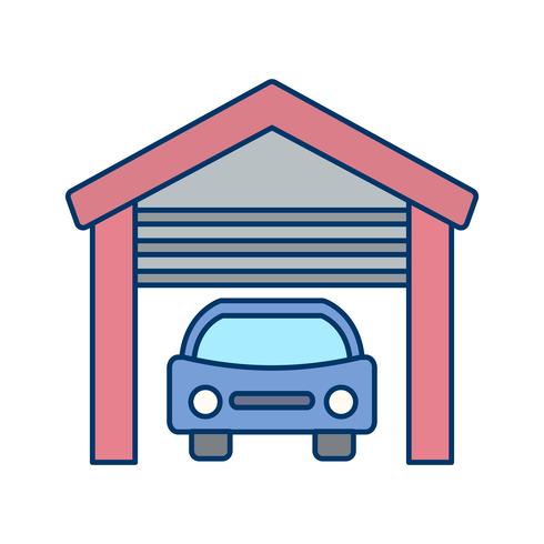 Garage Vector Icon 490x490 Garage Vector Icon
