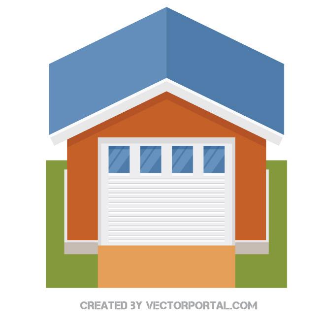 Garage Vector Clip Art 660x660 Garage Vector Clip Art