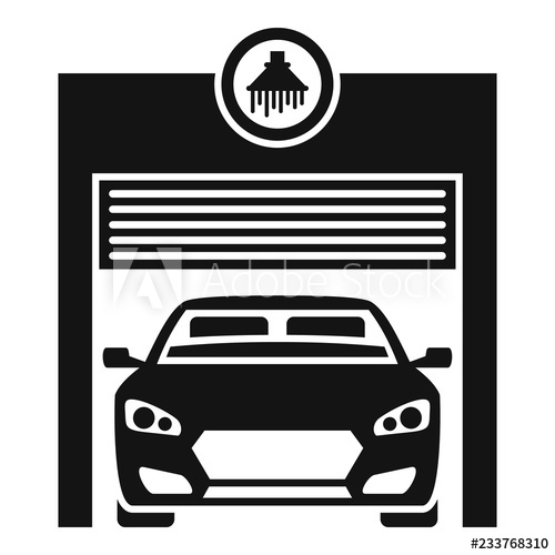 Car Wash Garage Icon Simple Illustration Of Car Wash Garage 500x500 Car Wash Garage Icon Simple Illustration Of Car Wash Garage