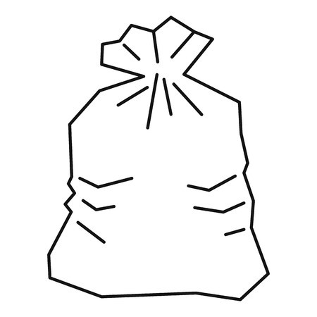 Garbage Bag Icon Outline Illustration Of Garbage Bag Vector Icon 450x450 Garbage Bag Icon Outline Illustration Of Garbage Bag Vector Icon