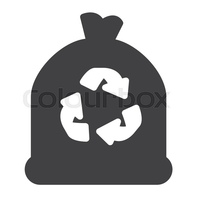 Trash Bag Icon Vector, Filled Flat Stock Vector Colourbox 800x800 Trash Bag Icon Vector, Filled Flat Stock Vector Colourbox