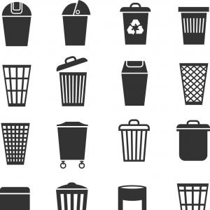 Trash Can Waste Basket And Bin Garbage Vector Soidergi 300x300 Trash Can Waste Basket And Bin Garbage Vector Soidergi