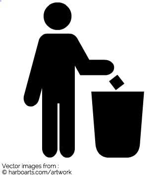 Download Stickman Garbage Bin 335x355 Download Stickman Garbage Bin