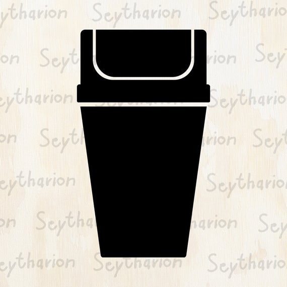 Rubbish B Dustbin Garbage Can Refuse Trash Bin Vector Etsy 570x570 Rubbish B Dustbin Garbage Can Refuse Trash Bin Vector Etsy