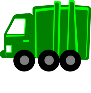 294x298 Lime Green Garbage Truck Png, Clip Art For Web