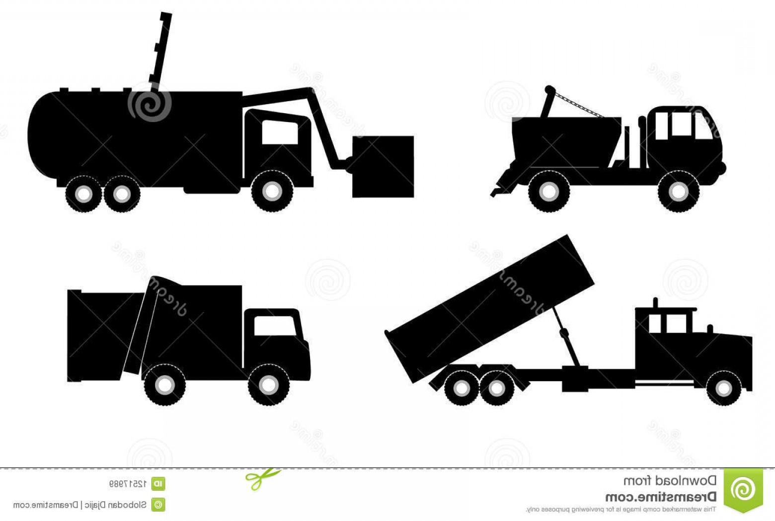1560x1050 Royalty Free Stock Images Garbage Truck Vector Illustration Image