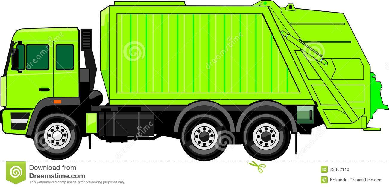 1300x629 Garbage Truck Clipart