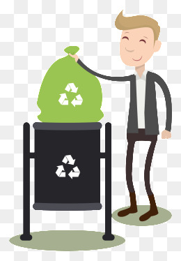 260x374 Vector Garbage, Vector, Throw Rubbish, C