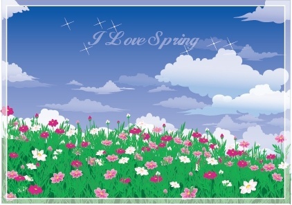 Flower Garden Free Vector Download 422x296 Flower Garden Free Vector Download